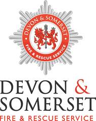 devon somerset fire and rescue logo
